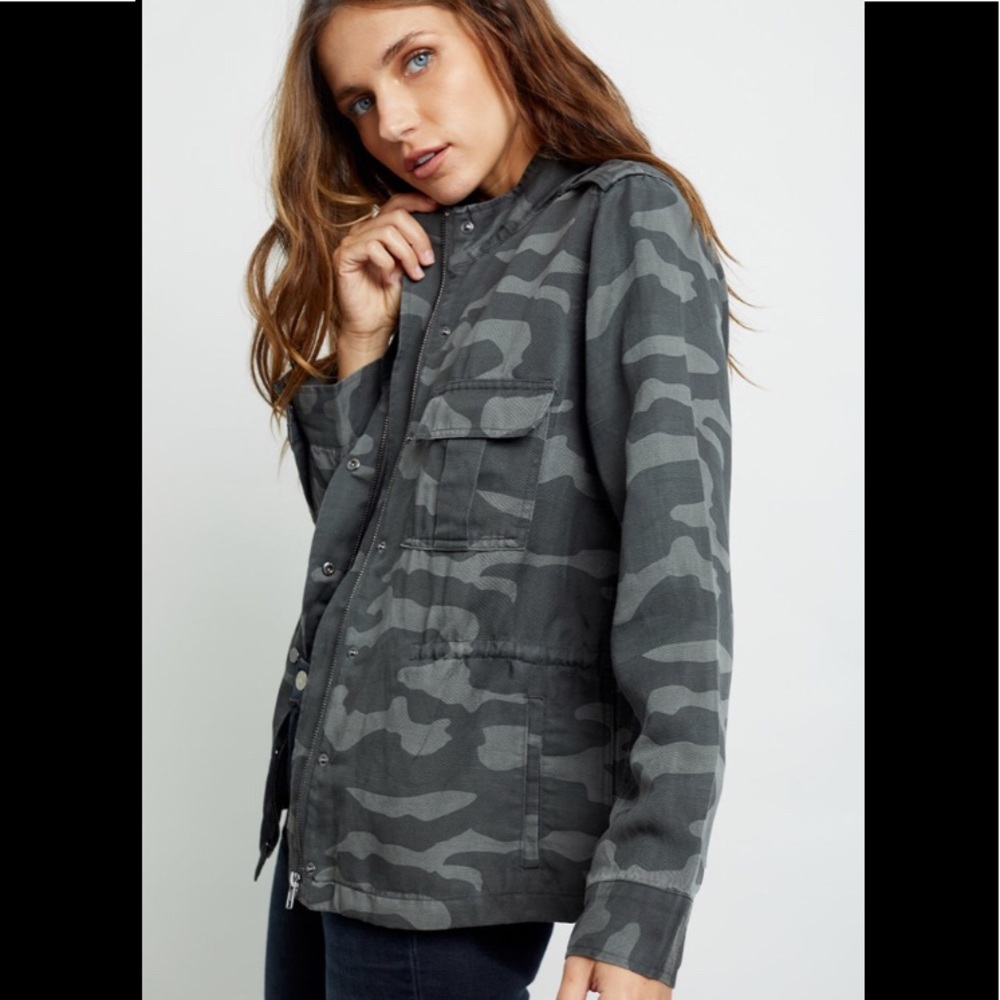 Rails Camouflage Cotton Jacket XS